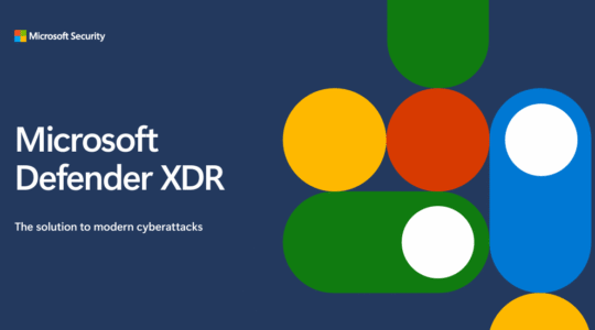 Microsoft Defender XDR dashboard for modern cyberattack protection