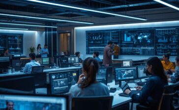 AI-powered business operations and intelligent workplace automation