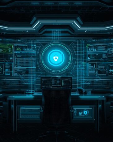 AI-powered enterprise cybersecurity infrastructure