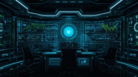 AI-powered enterprise cybersecurity infrastructure