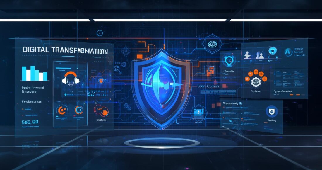 Future digital enterprise with secure productivity and AI-powered cybersecurity systems