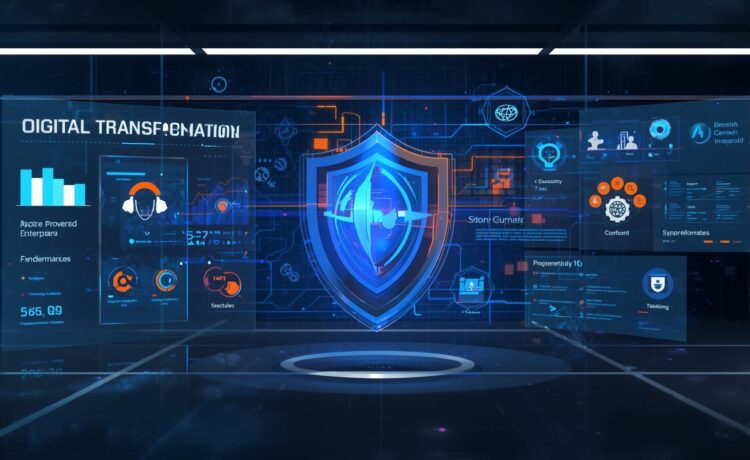 Future digital enterprise with secure productivity and AI-powered cybersecurity systems