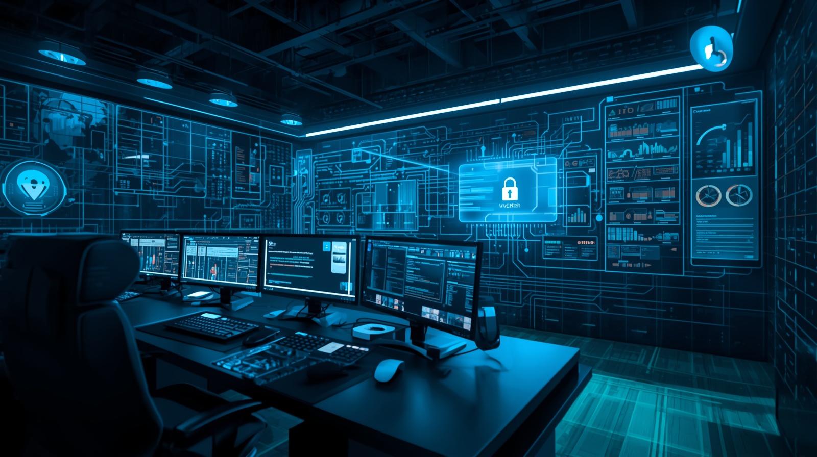 Future enterprise cybersecurity systems protecting sensitive business data